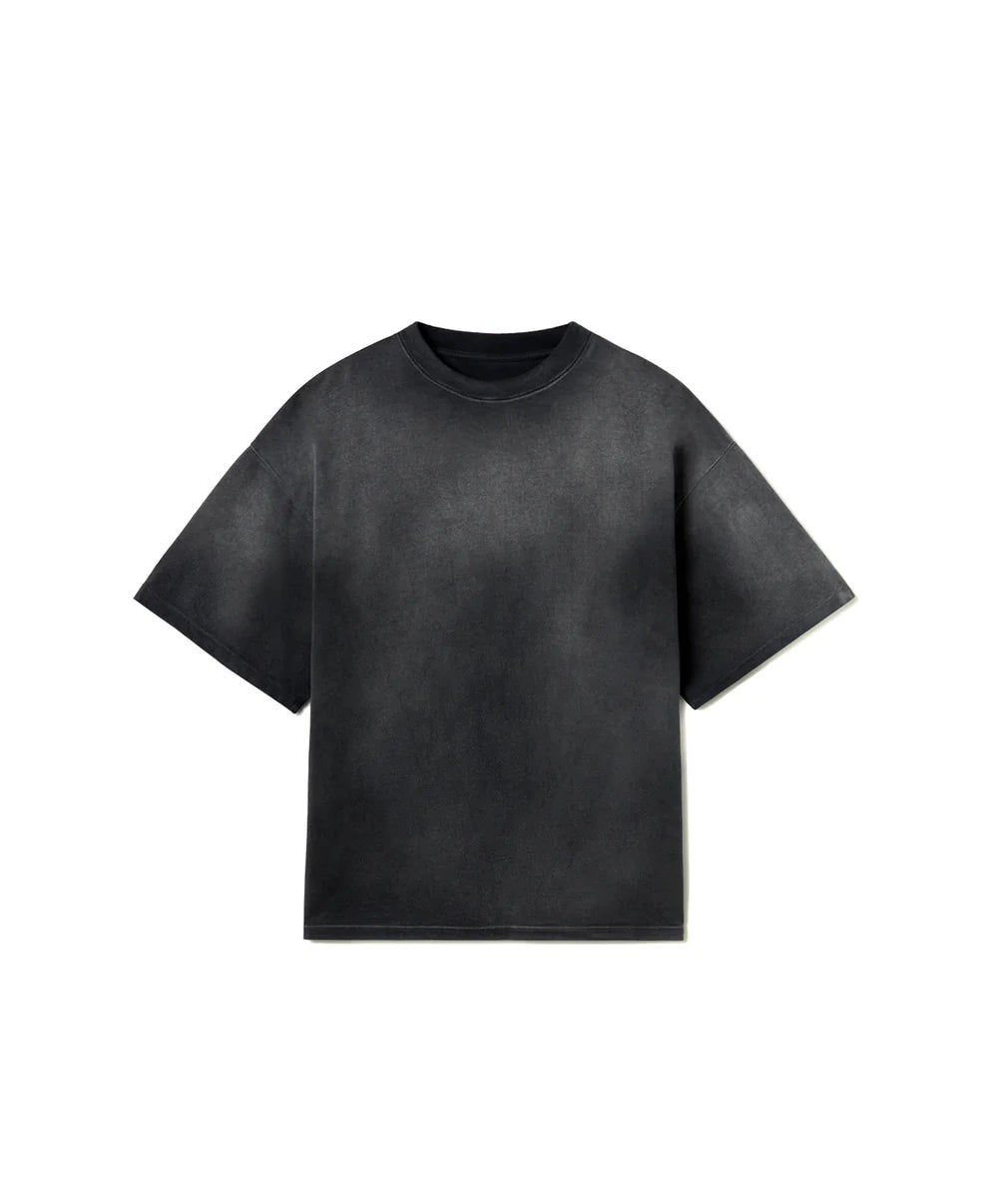 300 GSM 'Faded Black' T-Shirt