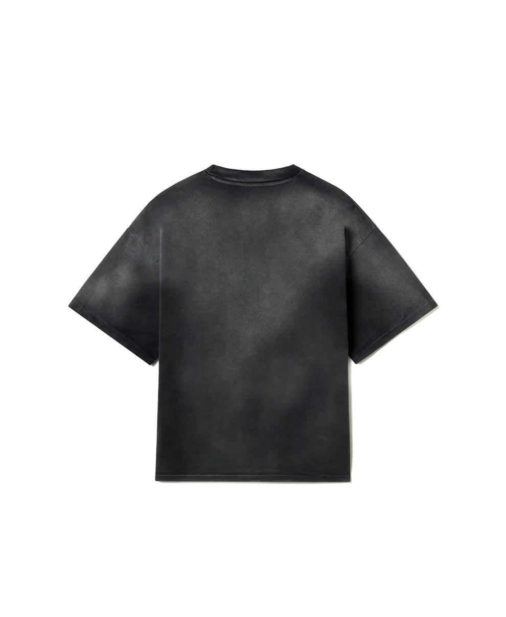 300 GSM 'Faded Black' T-Shirt