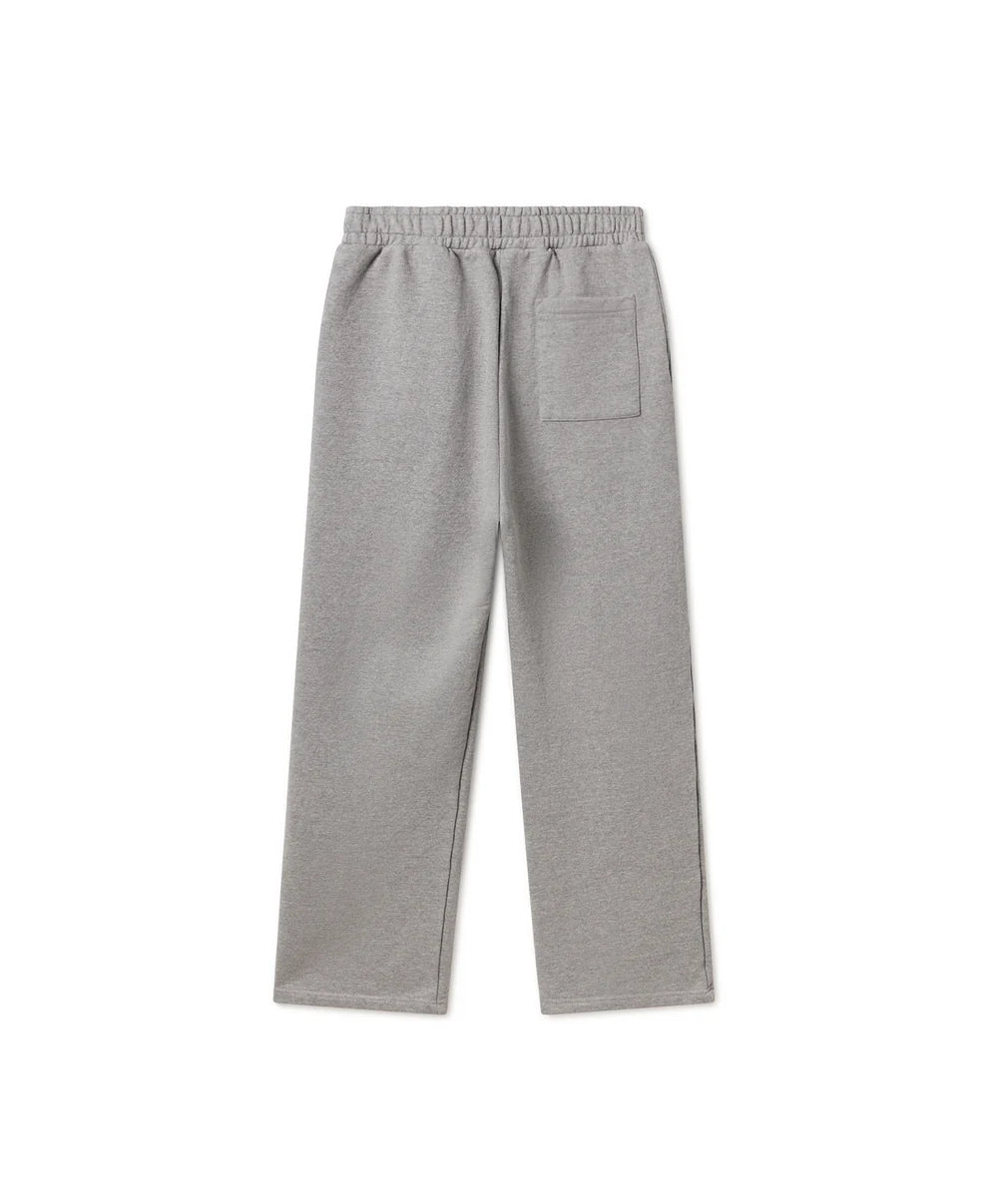 600 GSM 'Ash Gray' Straight-leg Pants