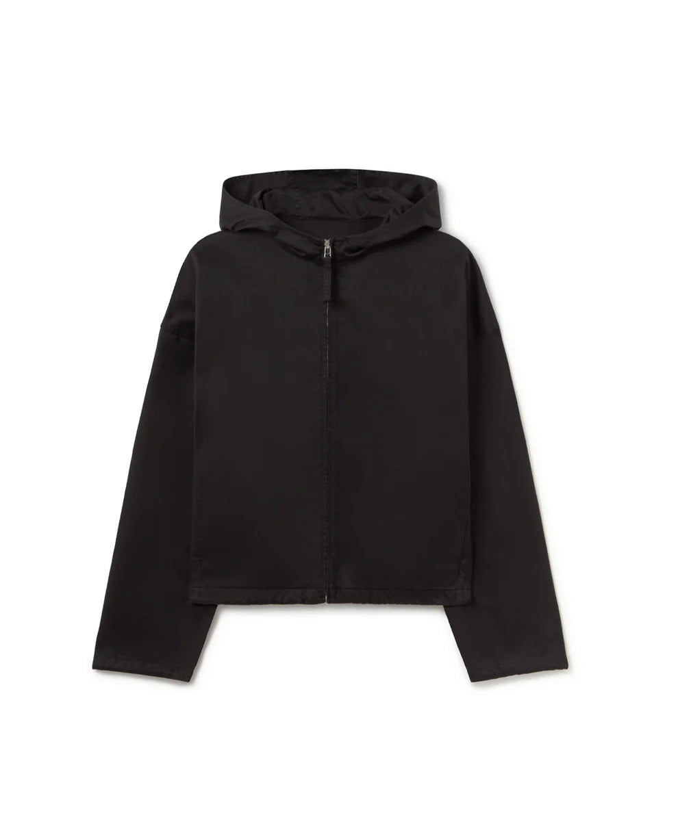 'Jet Black' Twill Jacket