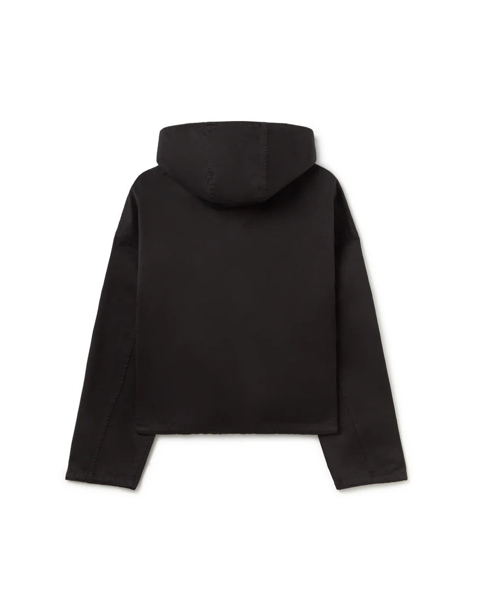 'Jet Black' Twill Jacket