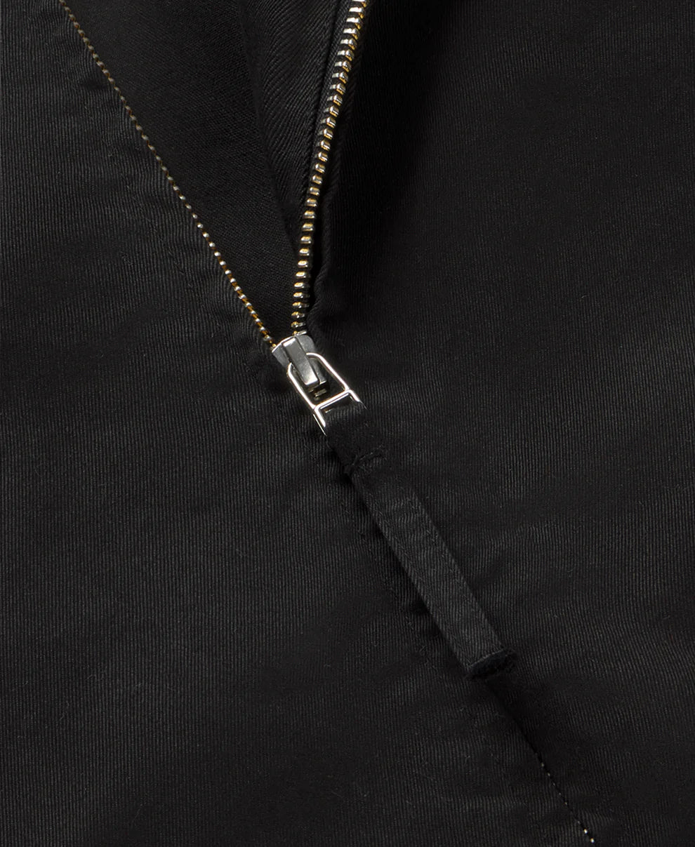 'Jet Black' Twill Jacket
