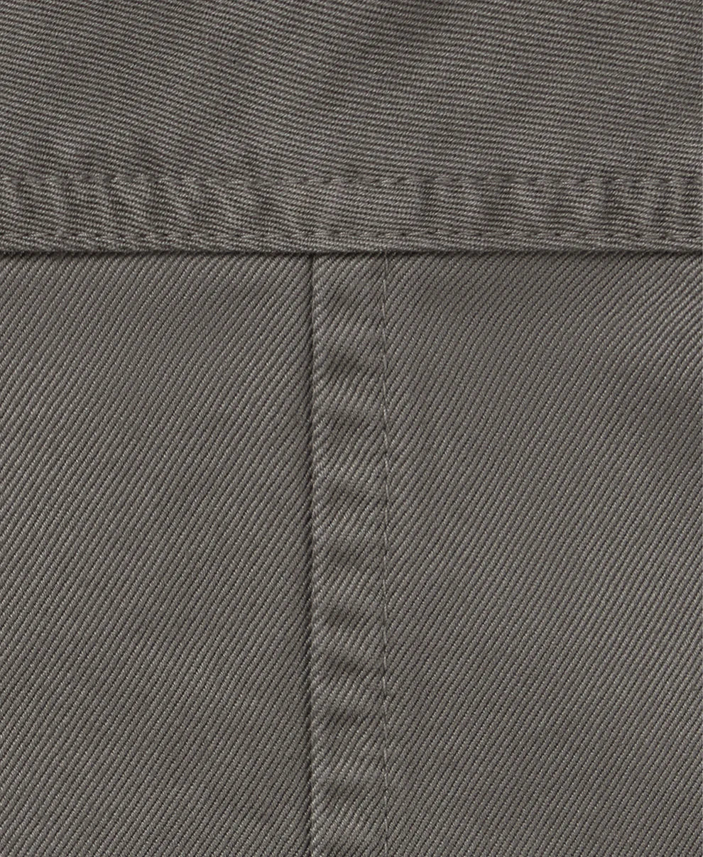 'Mud Gray' Twill Jacket