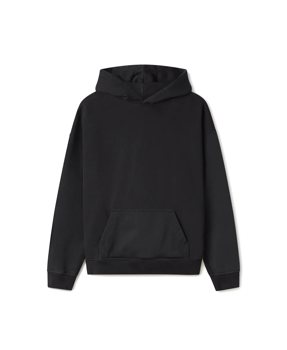 600 GSM 'Jet Black' Hoodie
