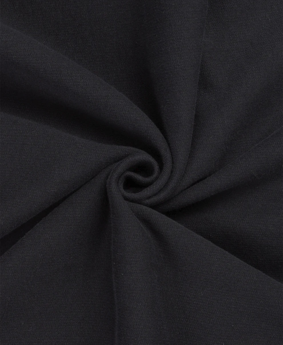 600 GSM 'Jet Black' Hoodie