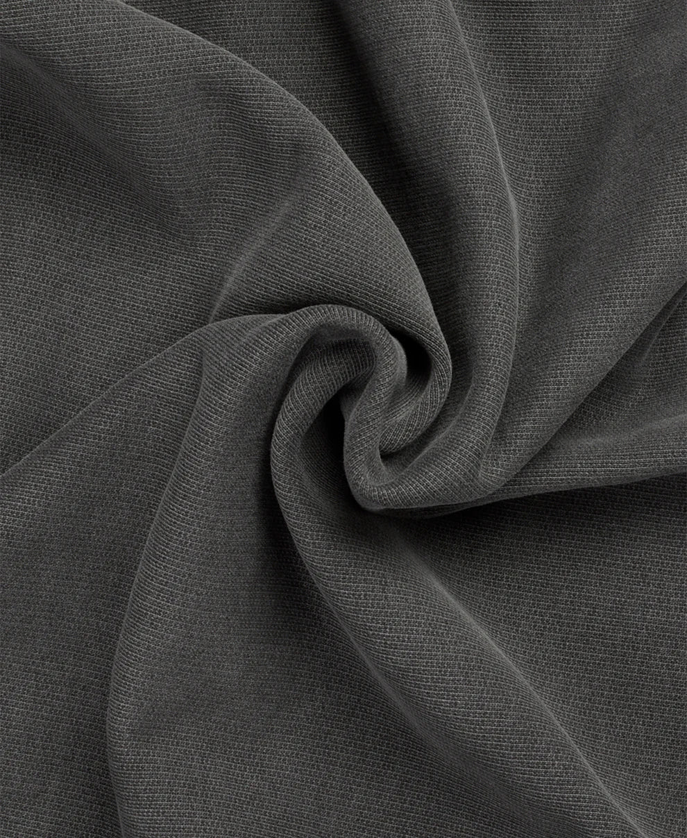 600 GSM 'Anthracite' Straight-leg Pants