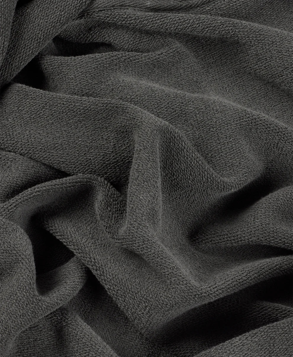 600 GSM 'Anthracite' Straight-leg Pants