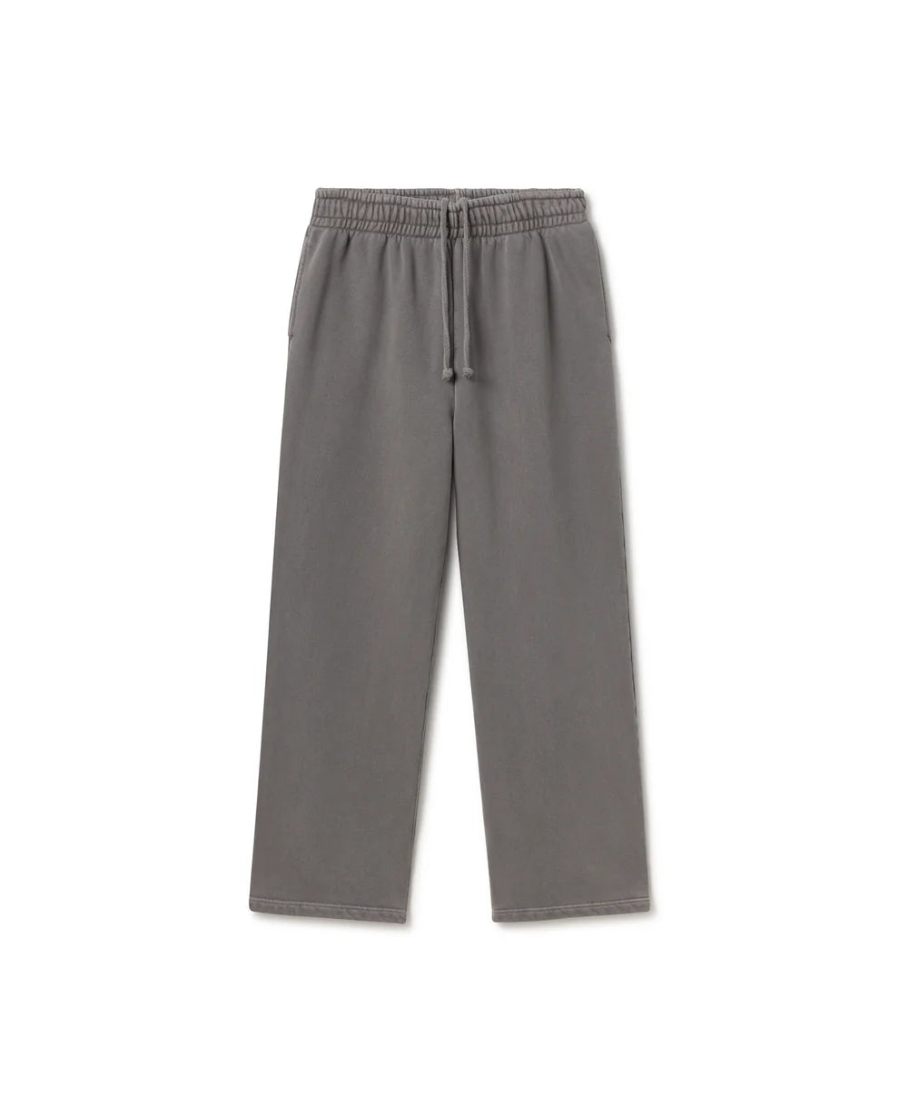 600 GSM 'Mud Gray' Straight-leg Pants