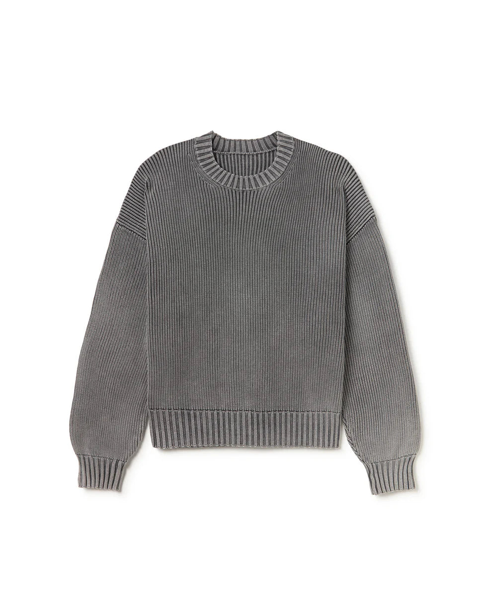 7 Gauge 'Acid Black' Knit