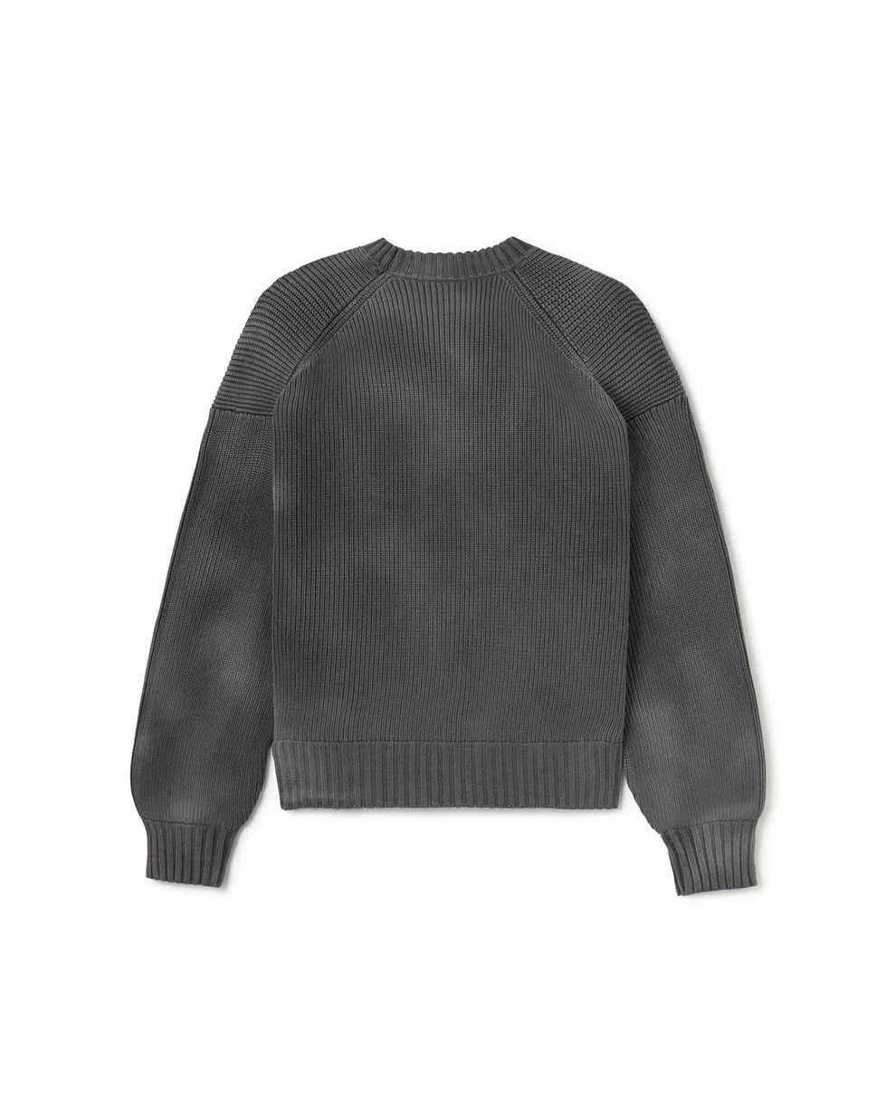 7 Gauge 'Vintage Black' Knit