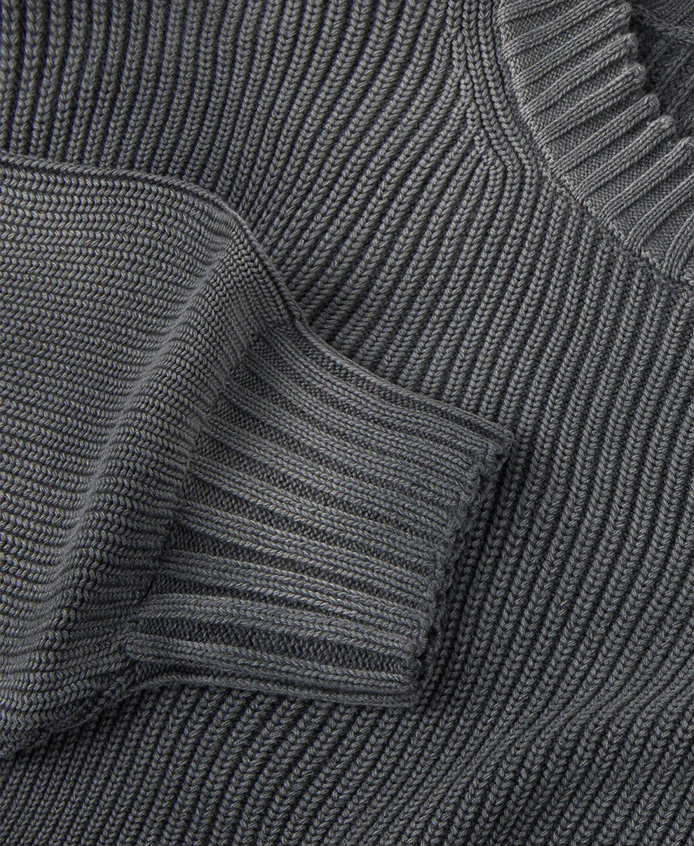 7 Gauge 'Vintage Black' Knit