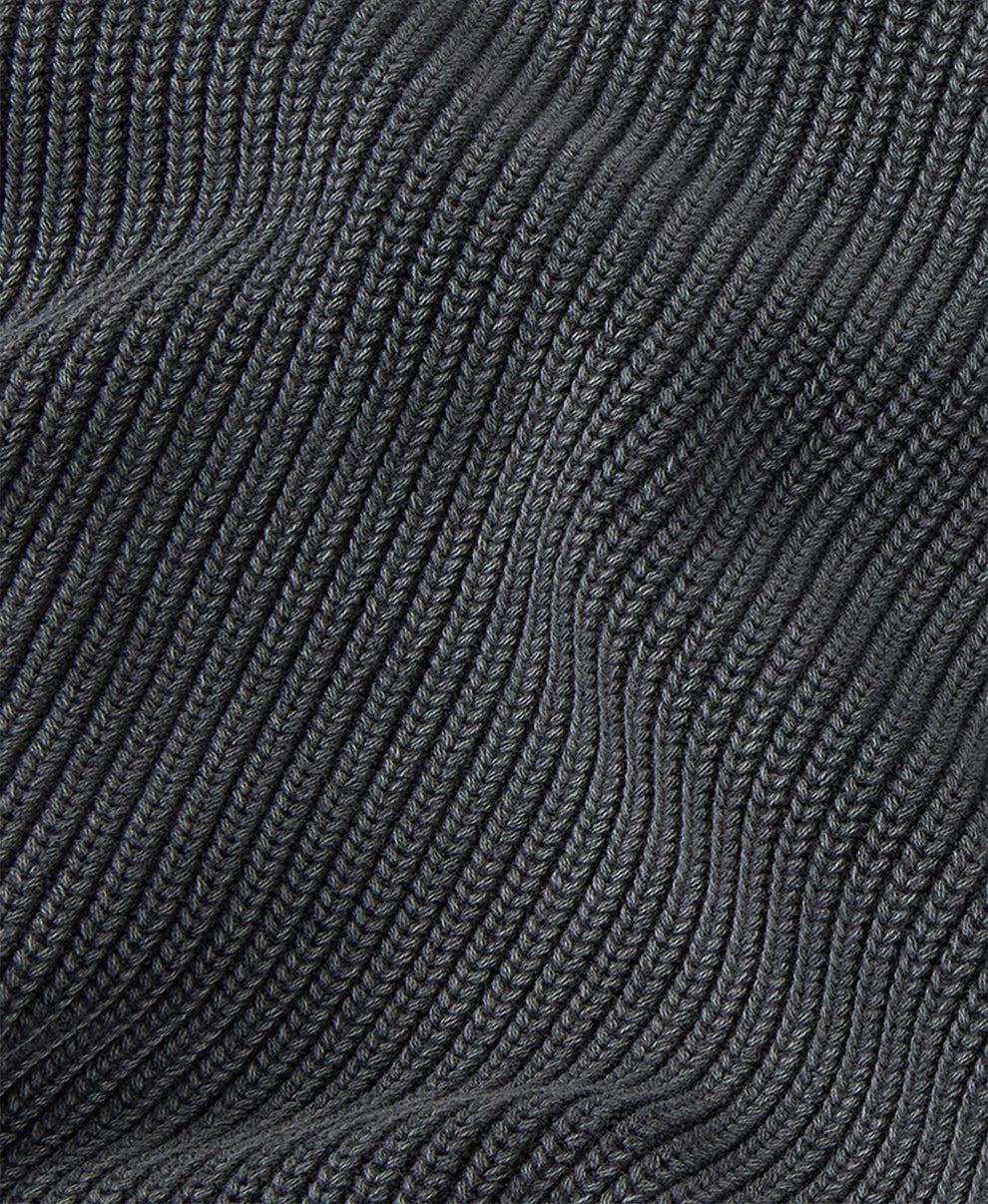 7 Gauge 'Vintage Black' Knit