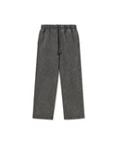 600 GSM 'Vintage Black' Straight-leg Pants